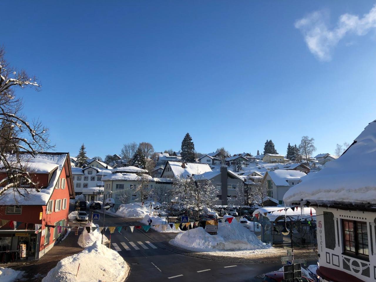 Hotel Alpenrose Gut Schlafen & Fruehstuecken Scheidegg Esterno foto
